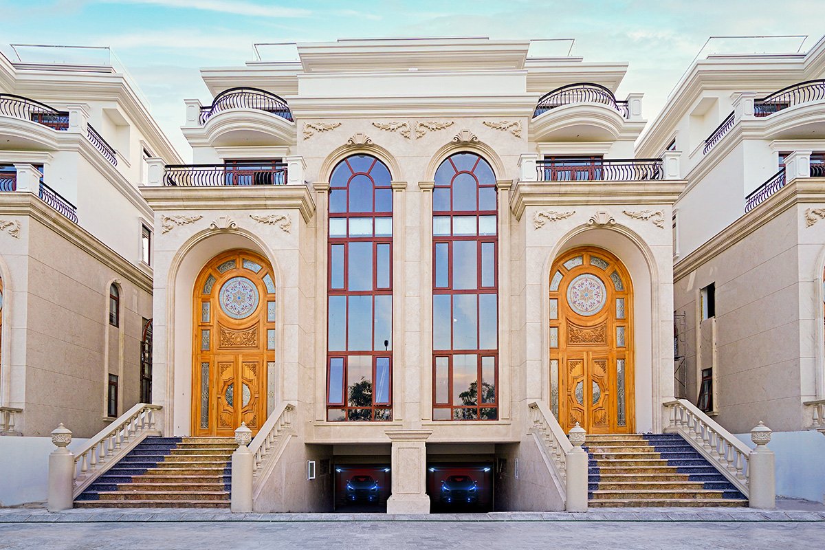Phối cảnh biệt thự song lập B5 The Mansion