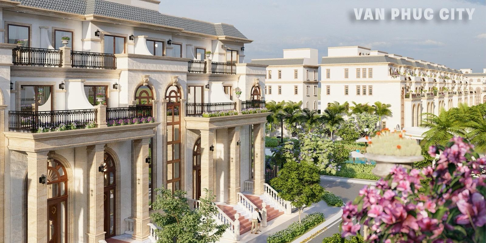 Hạ tầng kết nối tại khu vực Vạn Phúc City