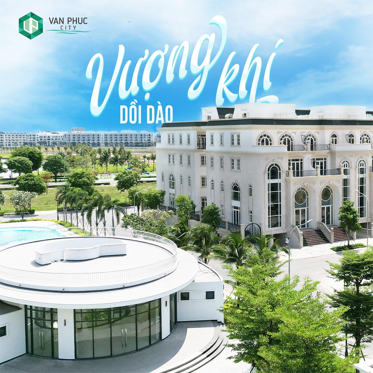 Biệt thự Sunlake trong không gian cảnh quan nước