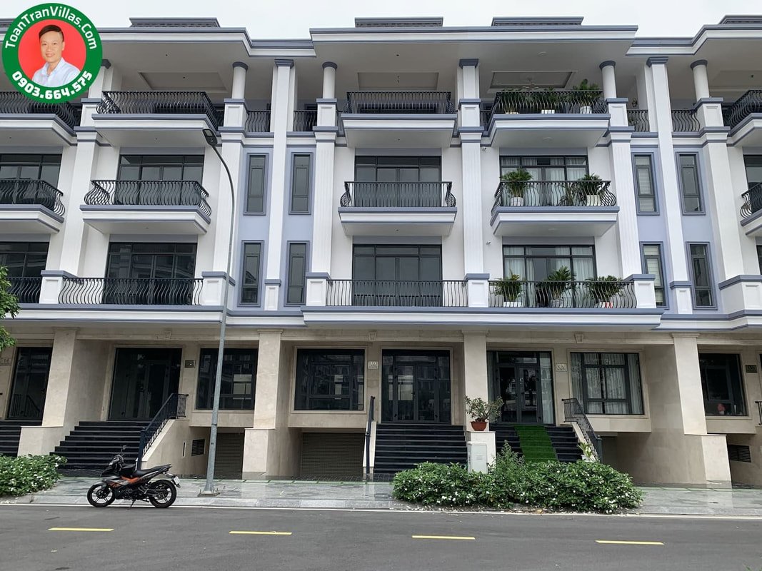 Dãy nhà phố khu Đông Nam