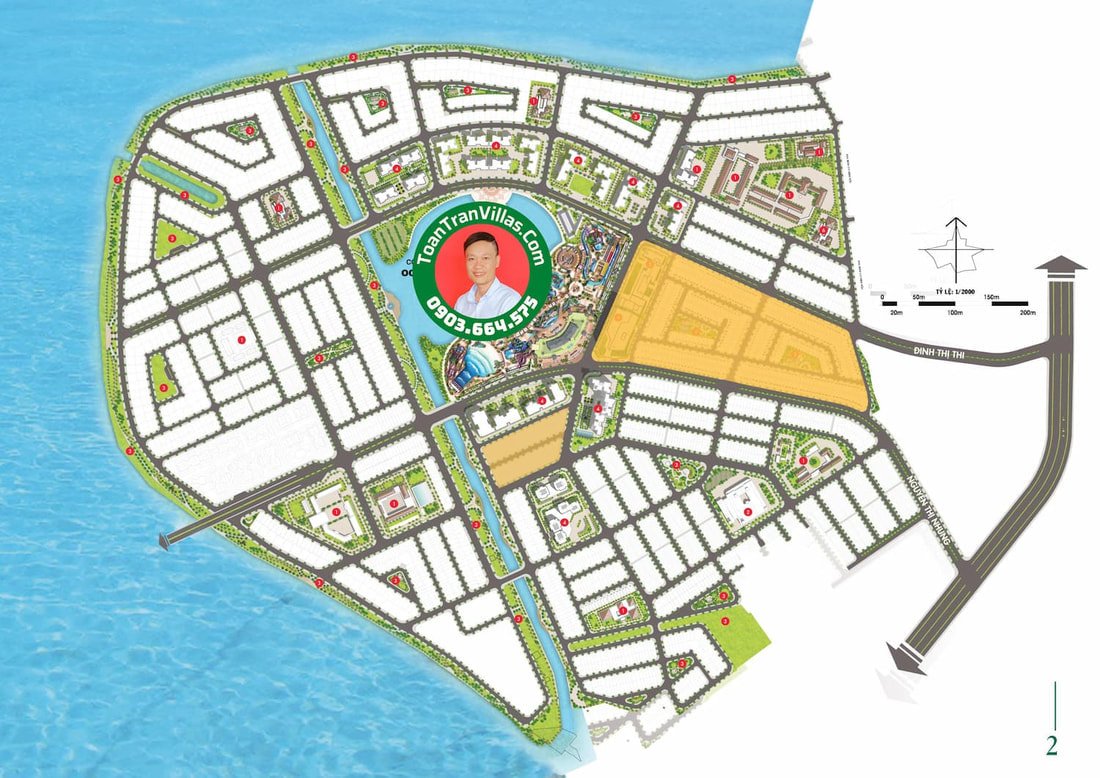 Sơ đồ vị trí khu Đông Nam Vạn Phúc City