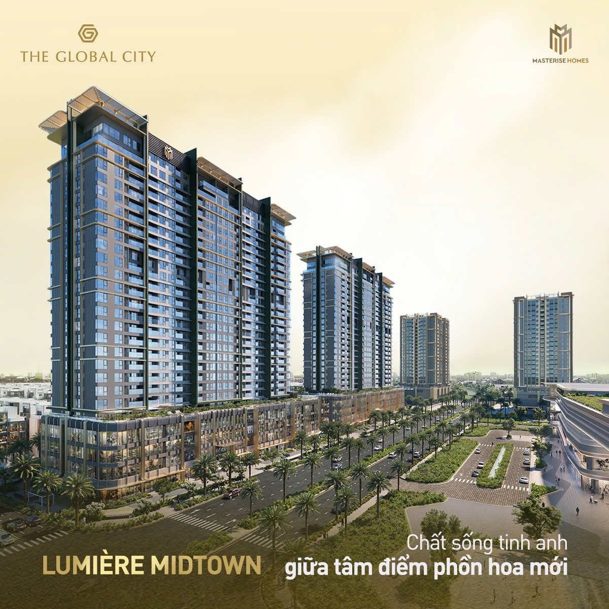 Phối cảnh Lumière Midtown