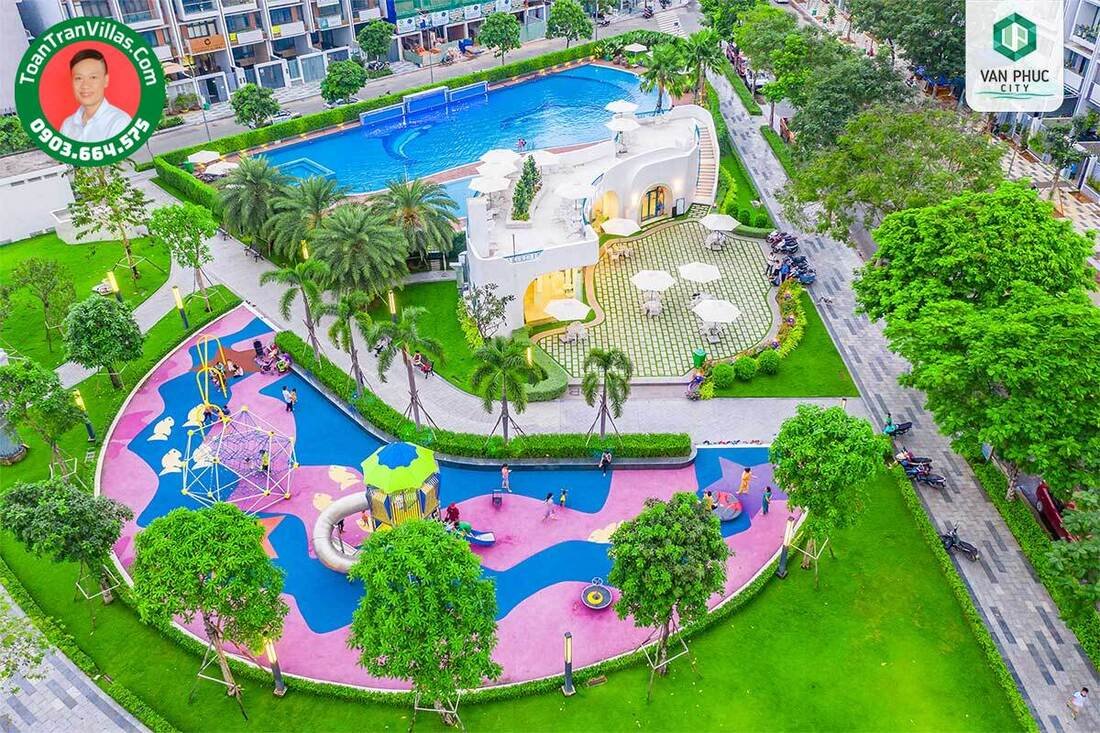 Công viên Happy Garden tại Vạn Phúc 1