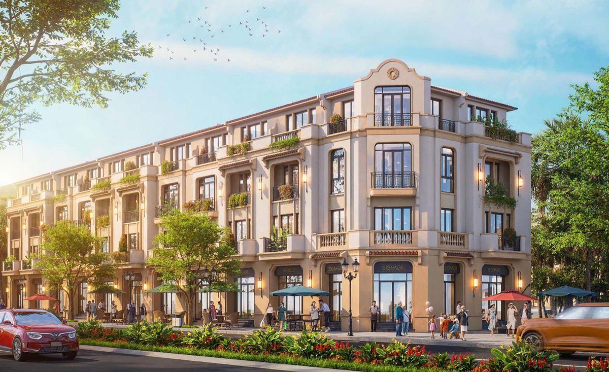 Shophouse phân khu Vịnh Ngọc Vinhomes Cần Giờ