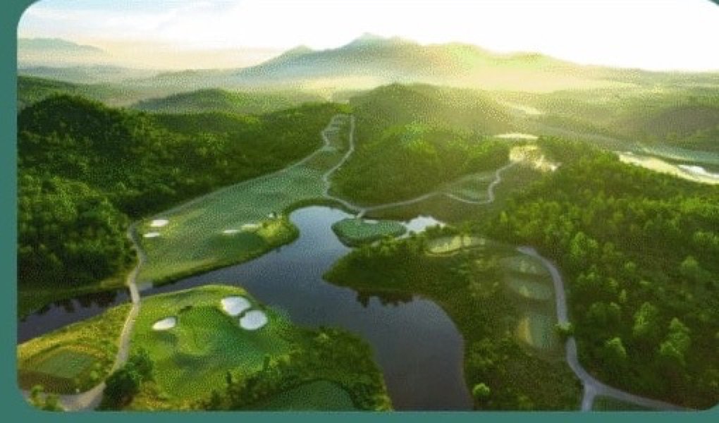 Sân golf 18 lỗ 155 ha trong dự án