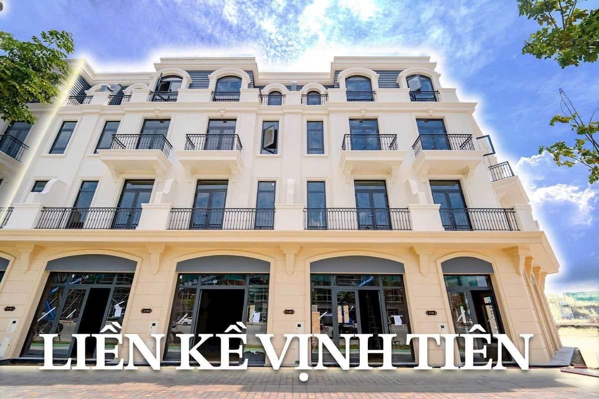 Dãy liền kề Vịnh Tiên đã hoàn thiện mặt tiền, Vinhomes Green Paradise Cần Giờ, cập nhật 07/2026