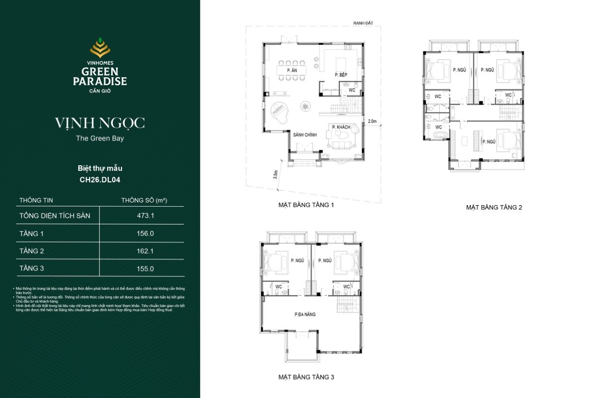 Biệt thự mẫu · bản 1 phân khu Vịnh Ngọc Vinhomes Cần Giờ