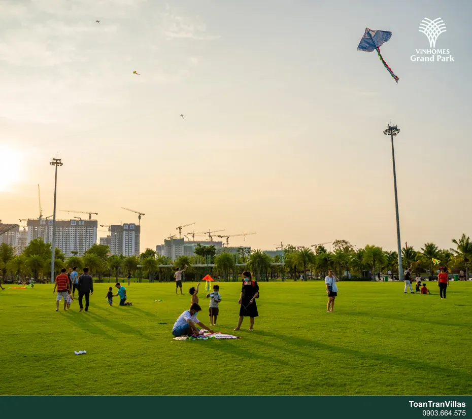 Ảnh thực tế Vinhomes Grand Park