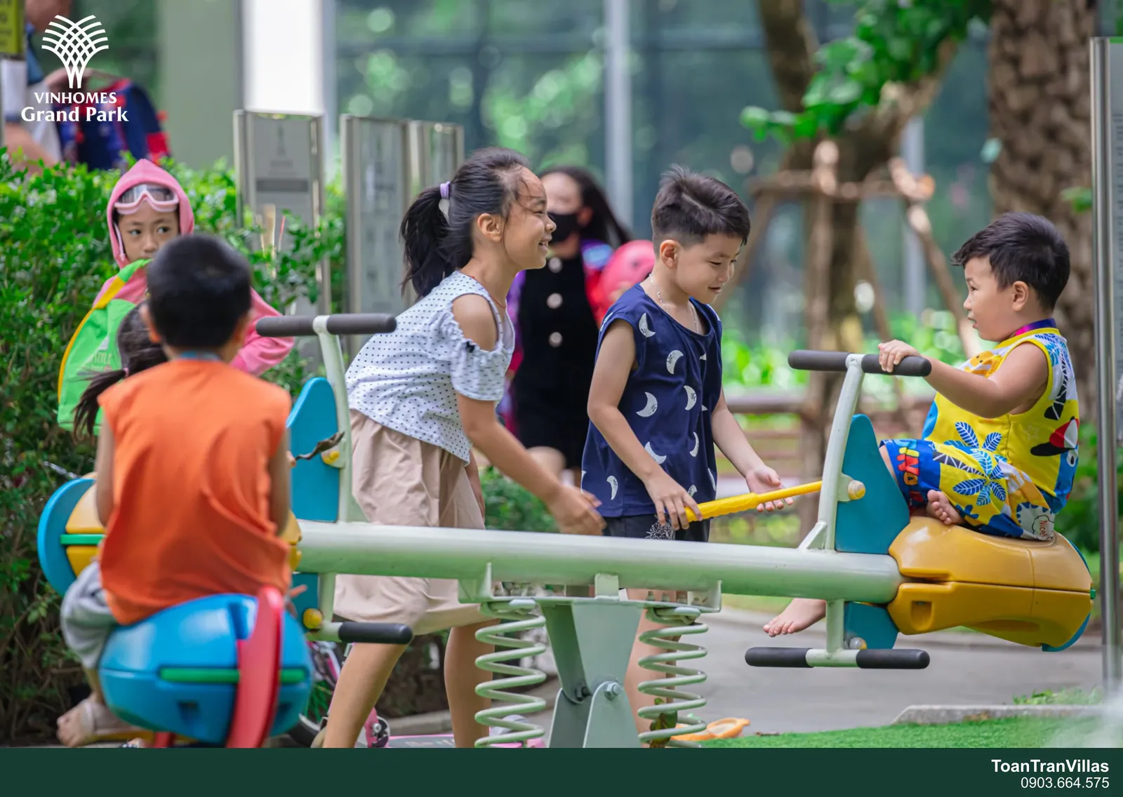 Cuộc sống cư dân, Vinhomes Grand Park