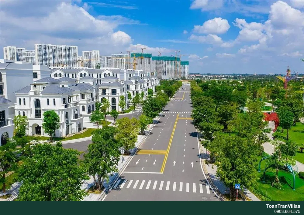 Đường phố The Manhattan, Vinhomes Grand Park