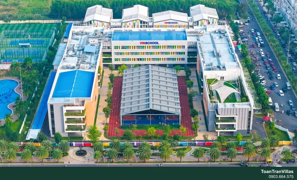 Vinschool nhìn từ trên cao, Vinhomes Grand Park