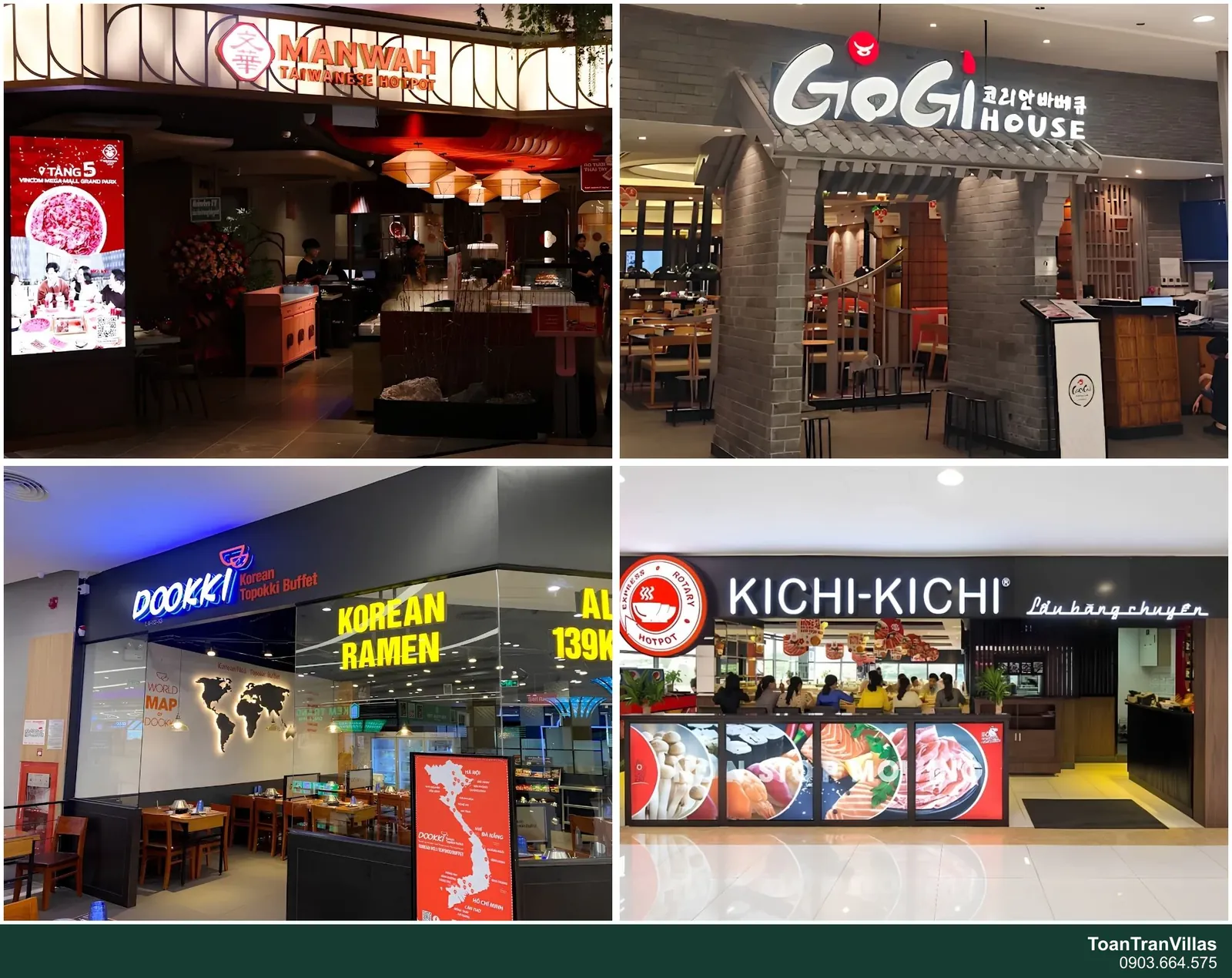 Khu ẩm thực Vincom, Vinhomes Grand Park