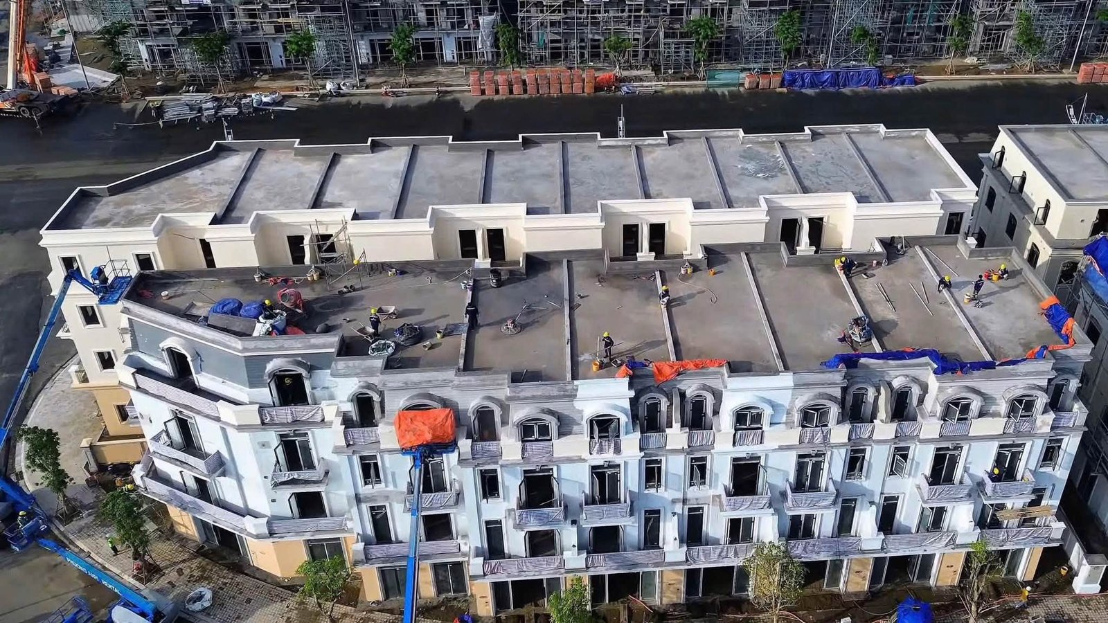 Tiến độ thi công phân khu Vịnh Tiên Vinhomes Cần Giờ tháng 7/2026