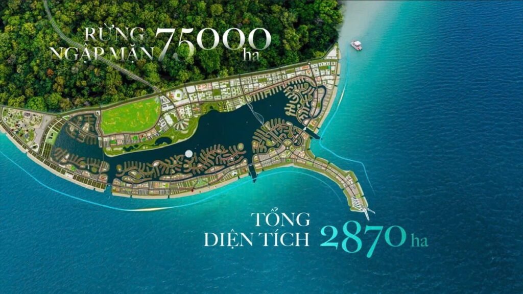Giá vốn mỗi m² Vinhomes Cần Giờ sau voucher: Vịnh Tiên và Vịnh Ngọc so nhau