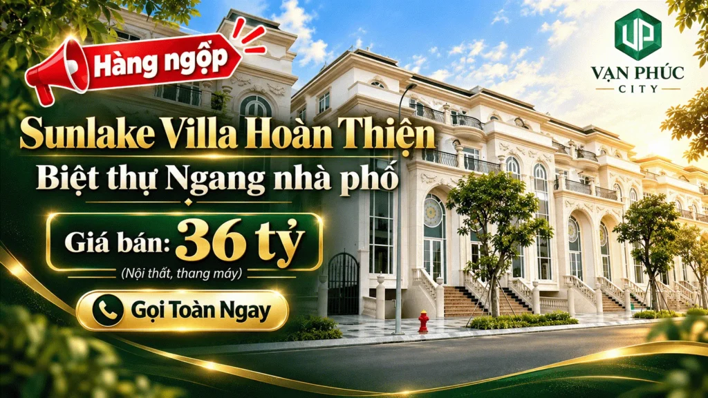 Shophouse · hoàn thiện · 161 m² · Sunlake Villas